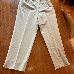 Talbots cream cropped Pants